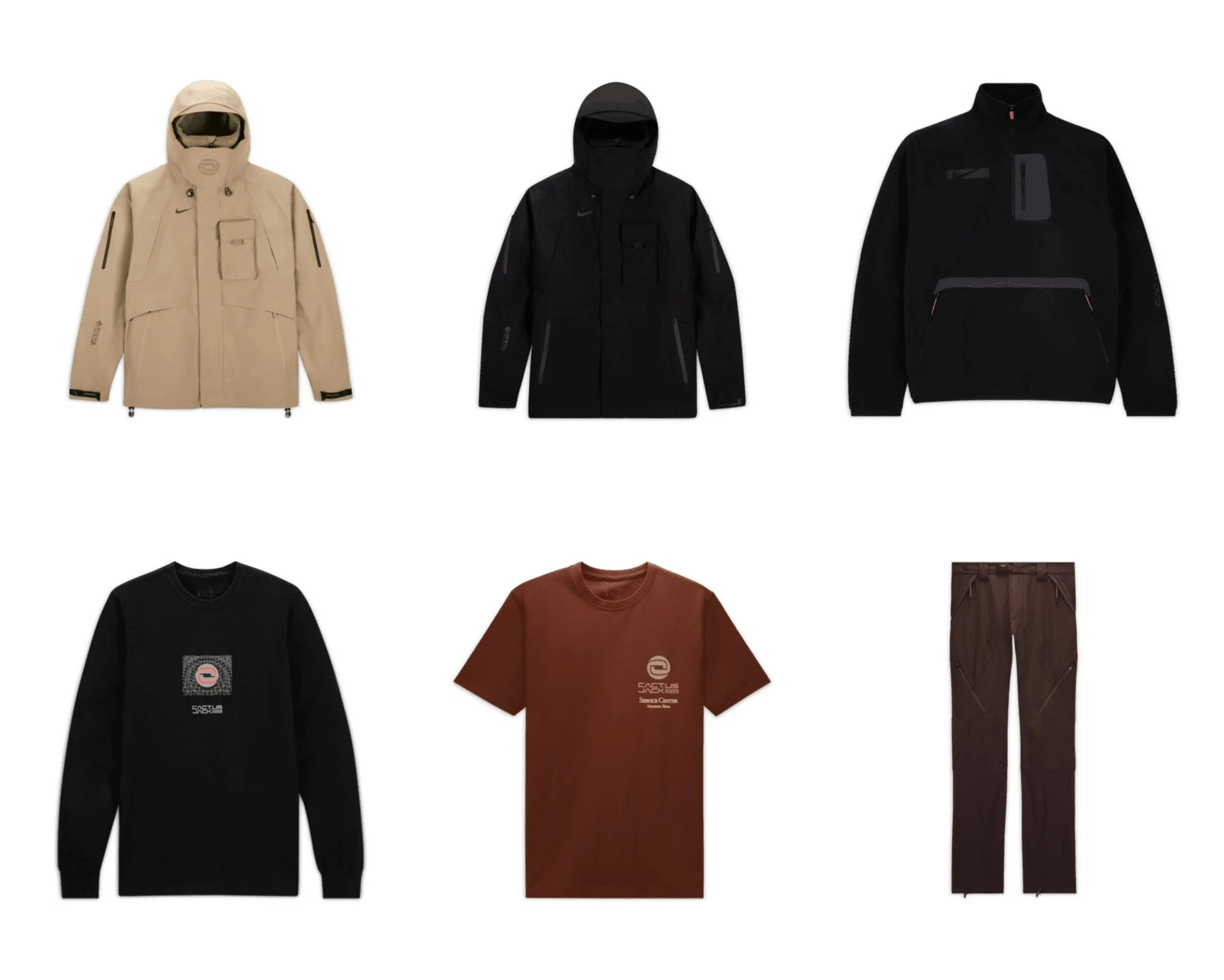 Travis scott 2025 x nike apparel